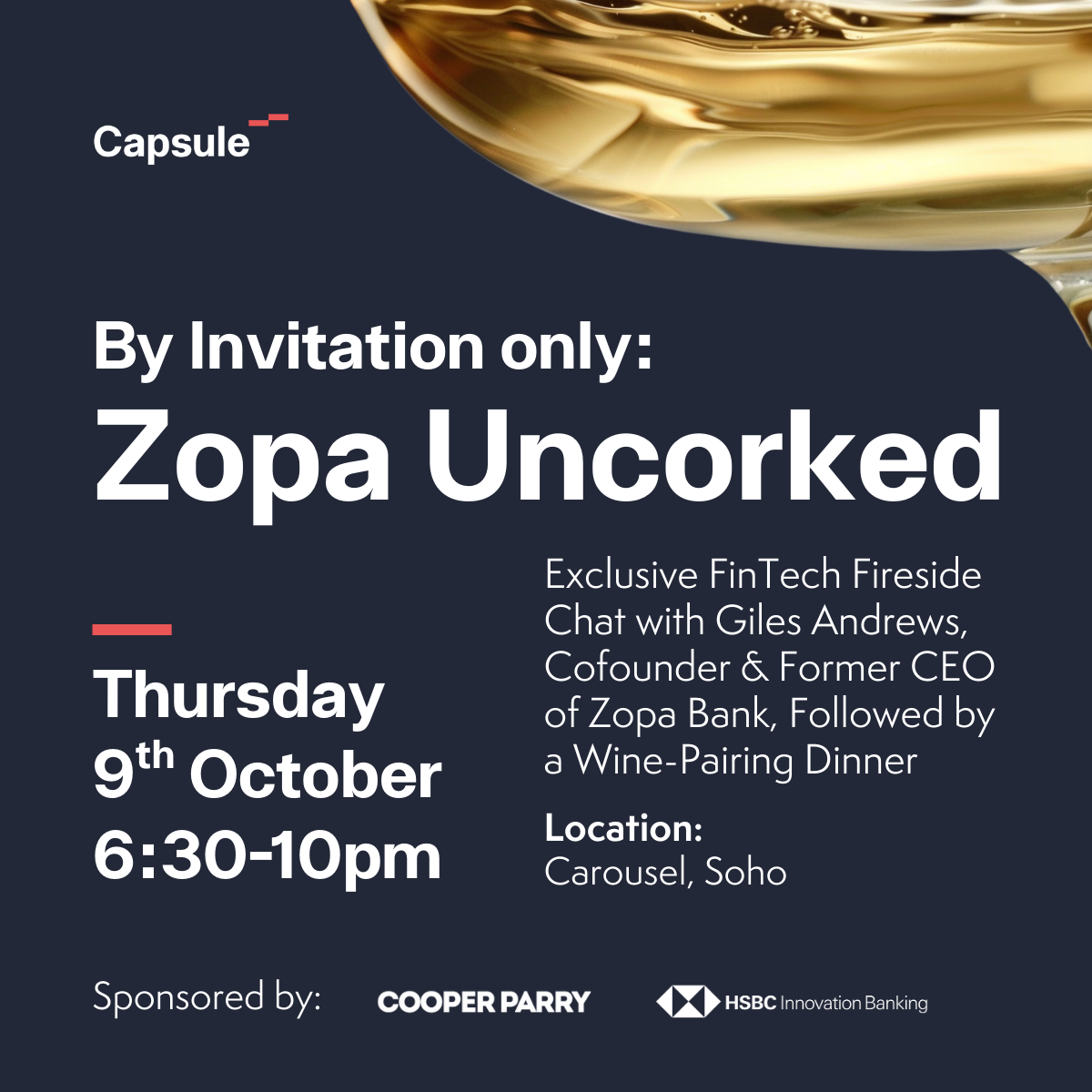 Zopa Uncorked Invite