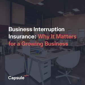 Business Interruption Insurance: Why It Matters for a Growing Business